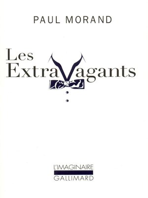 cover image of Les Extravagants. Scènes de la vie de bohème cosmopolite